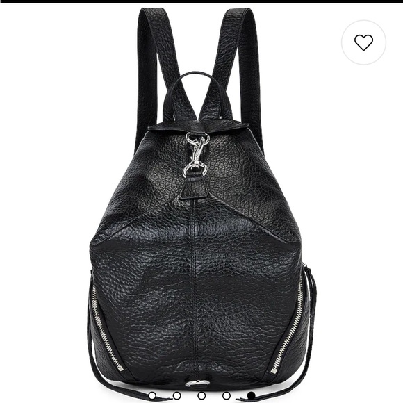 Rebecca Minkoff pebbled leather Julian backpack purse LAST PRICE - Picture 5 of 10
